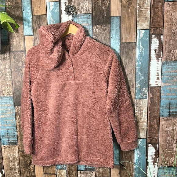 None Other - Cozy girls rose Pink Fleece hoodie